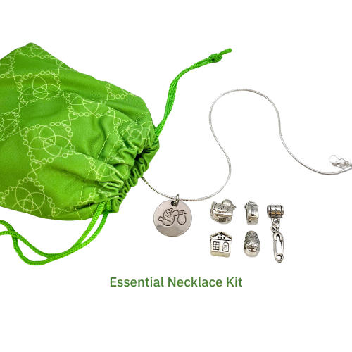 NICU Milestone Bead Necklace Kit - Bilingual (qty 25)
