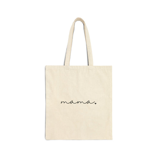 Mama Cotton Canvas Tote Bag