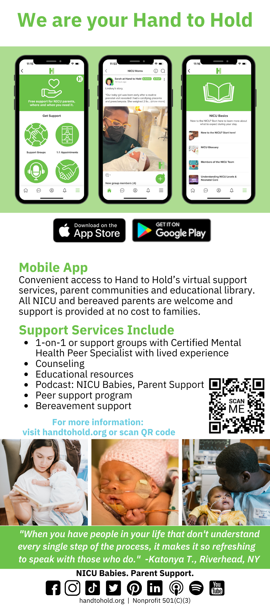 Hand to Hold Referral Card (qty 25)