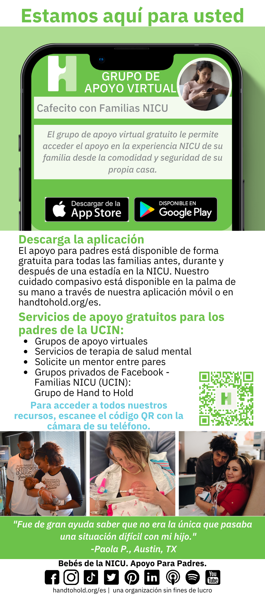 Hand to Hold Referral Card (qty 25)
