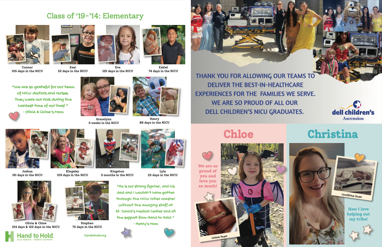 NICU Grad Then & Now Yearbook - Printed (Limited Pre-Order)