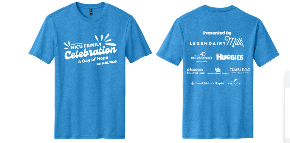 2026 NICU Family Celebration Event Shirt