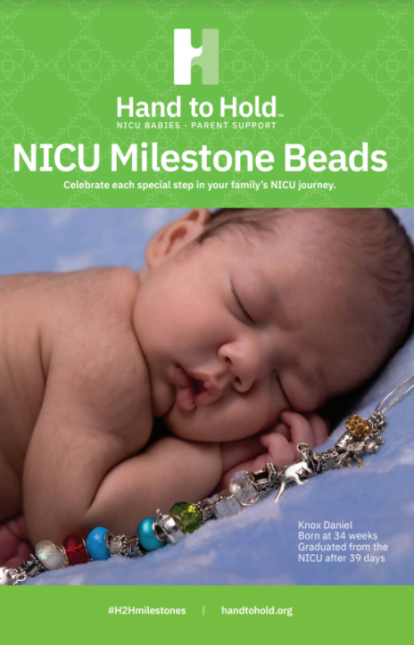 NICU Milestone Bead Chart Package (qty 25)